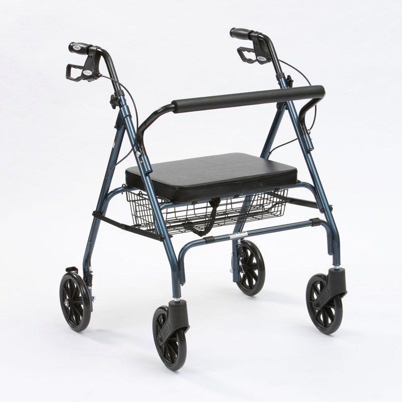 Heavy Duty Rollator RED